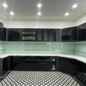 Tủ Bếp Inox Cánh Kính Mẫu TA1004 Đẳng Cấp