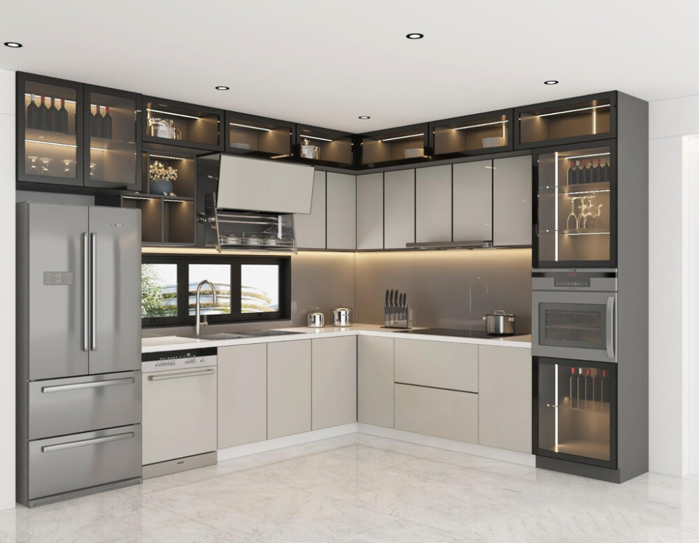 Trọn Bộ Tủ Bếp Inox Tây Ninh