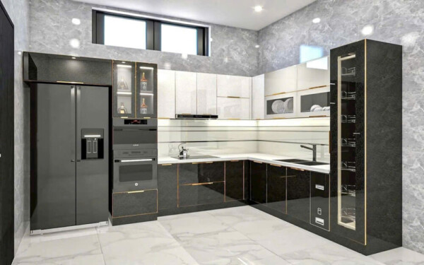 50+ Mẫu tủ bếp inox cánh kính HOT 2026